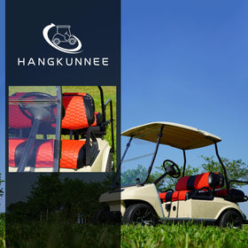 HANGKUNNEE vinyl-leather seat cover protects from dirt spills