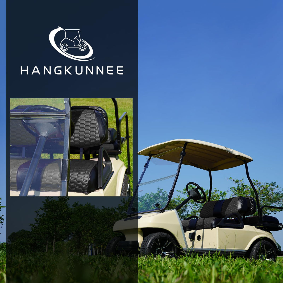 HANGKUNNEE washable polyester mesh fabric stays cool and clean