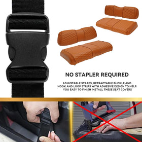 Hangkunnee water-resistant seat cover protects DS seats in wet weather