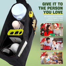 Hanlego adjustable drink holder strap keeps beverages within reach.