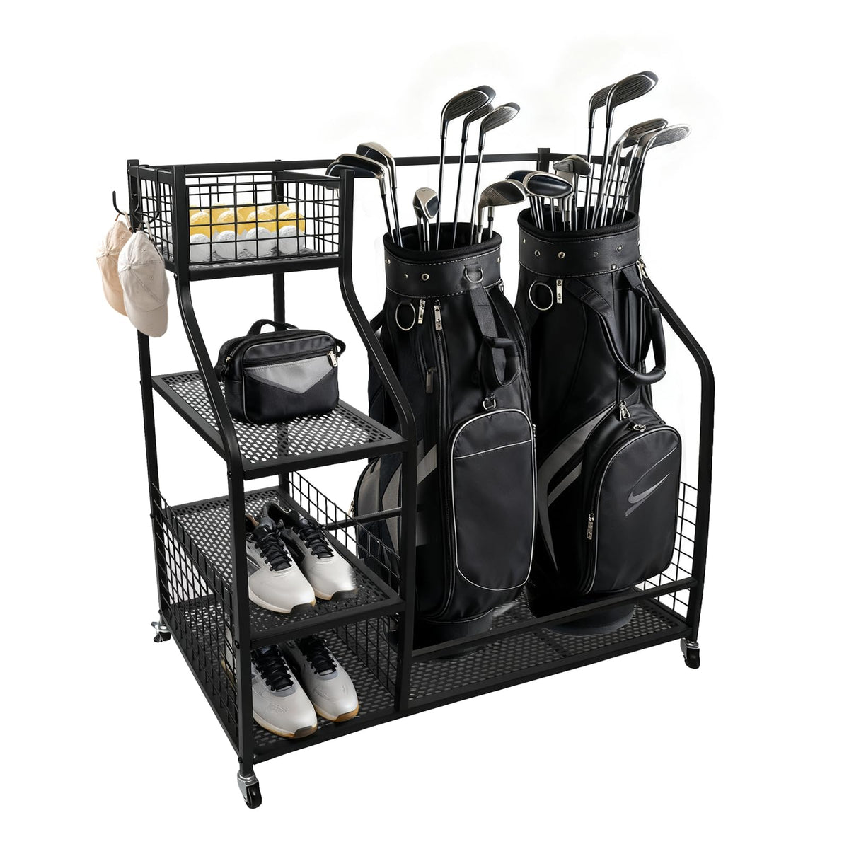 Hanmir garage-friendly solution for indoor and outdoor organization