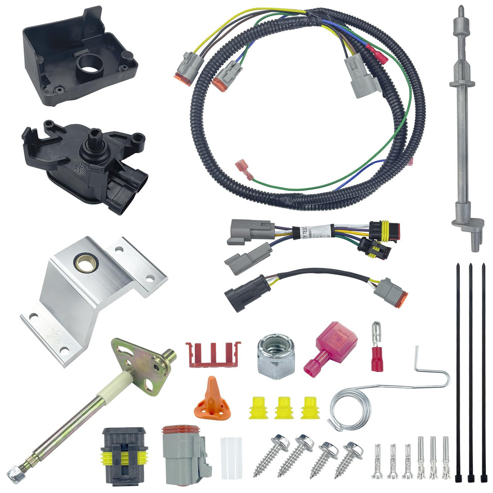 Hanqimoto accelerator bracket and bearing assy for smoother throttle feel and reliability