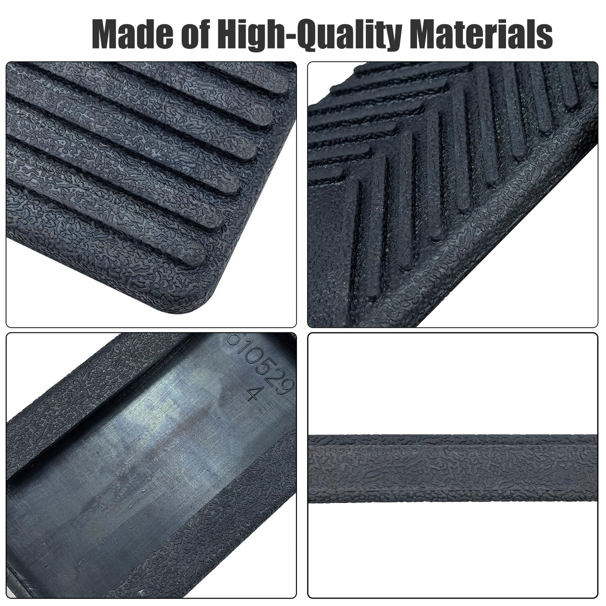 HANQIMOTO brake pad dimensions 6.37 in x 3.6 in ensure compatibility with RXV.