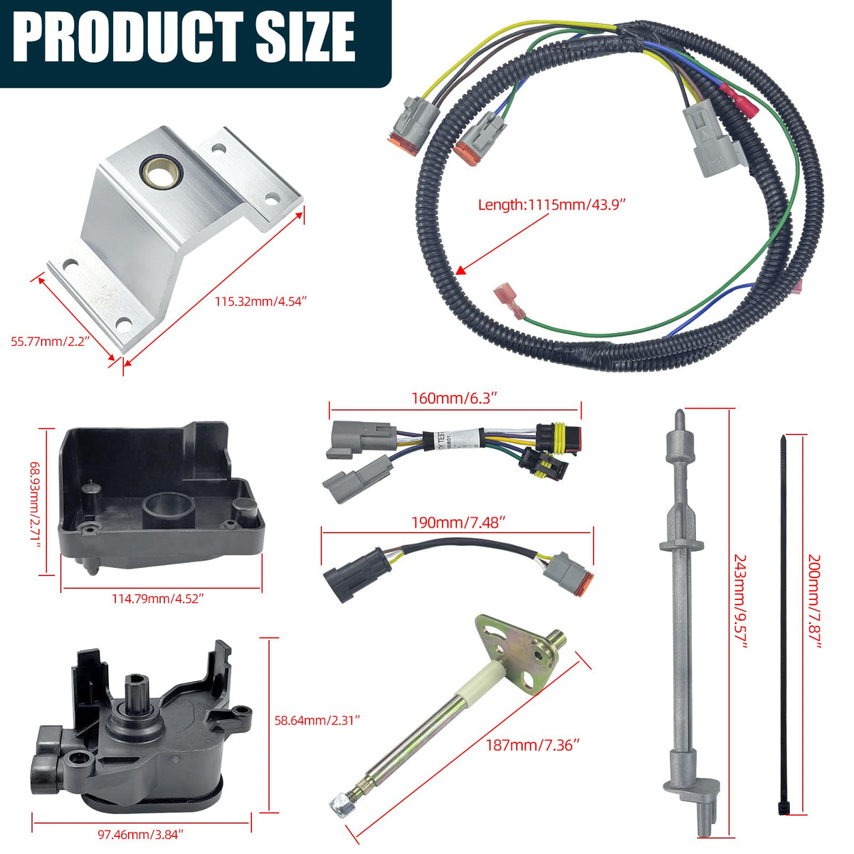 Hanqimoto MCOR4 type 16 switch for refined throttle control in Club Car DS conversions