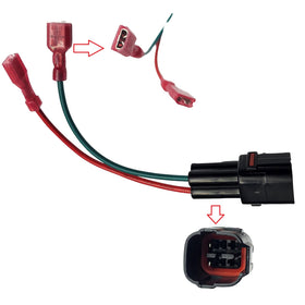 HAOSHUN wiring harness setup with clean connections
