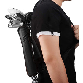 Haozaikeji mini golf bag lightweight nylon construction suitable for travel.