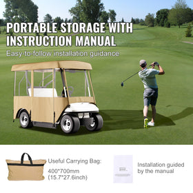 Happybuy water-repellent fabric keeps interior dry.