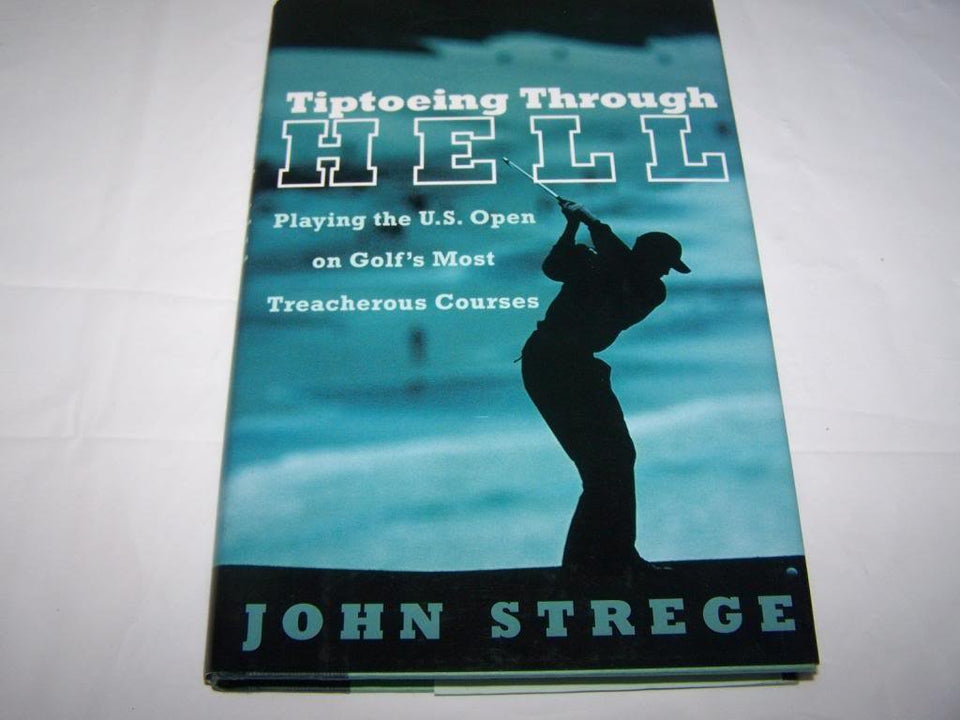 Harper Tiptoeing Through Hell cover with dramatic U.S. Open course scenes for golf history fans.