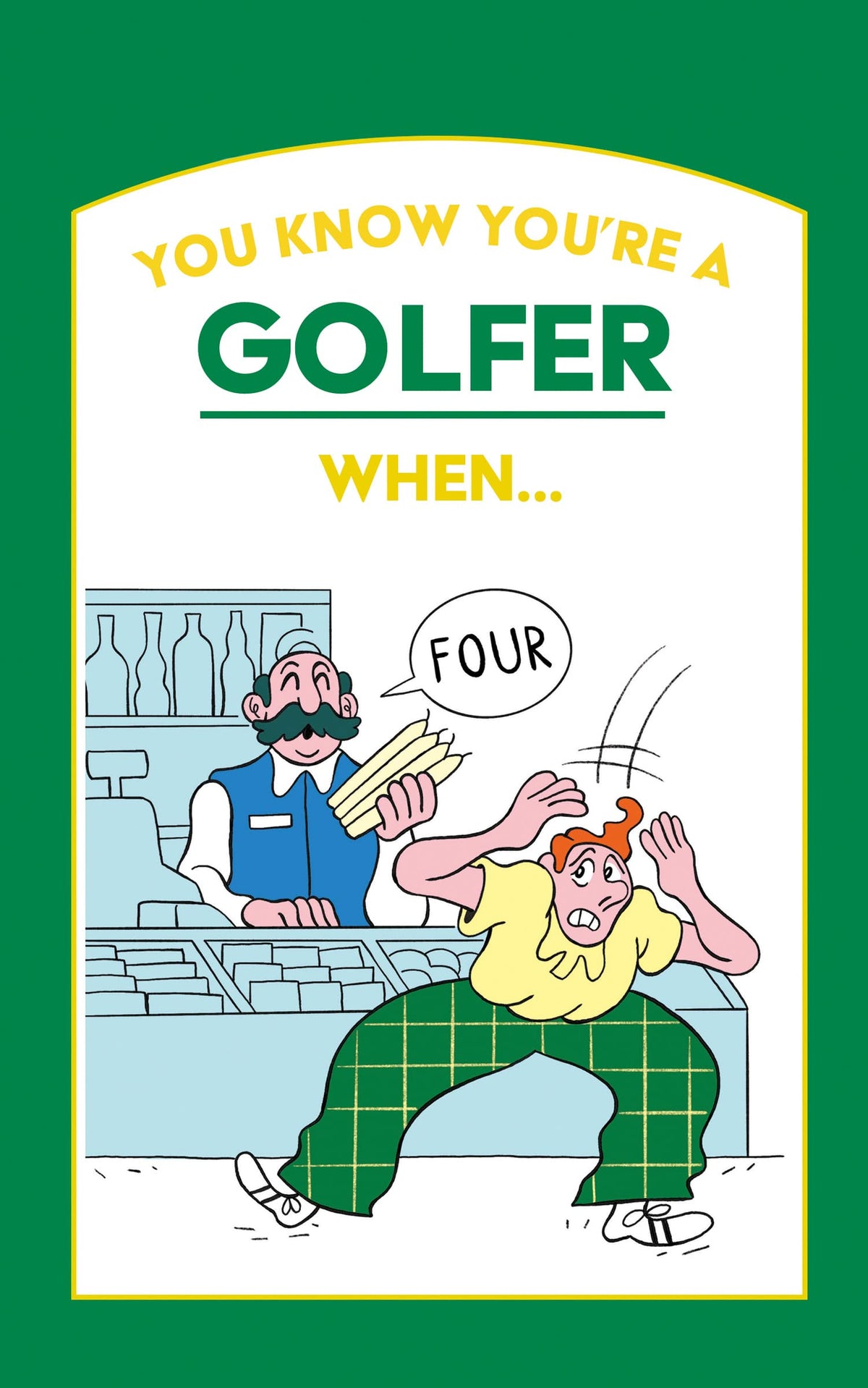 HarperCollins Children's Books You Know You’re a Golfer When cover, the perfect gift for golf fans.