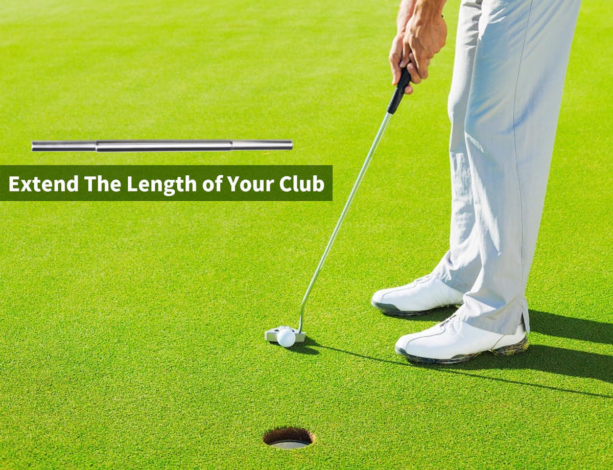 Hateenru golf extensions durability-material showcases stainless steel construction for daily practice.