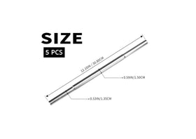 Hateenru golf extensions steel shaft kit close-up emphasizes precision engineering and fit.