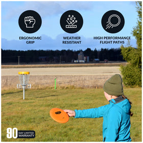 Hathaway 170g distance driver designed for longer throws on open courses.