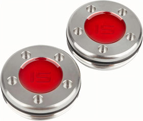 HAUSEE Golf Putter Weights 15g red close-up enables easy on-course adjustments.