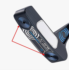 HAUSEE AI-ONE putter weights with rubber O-ring for secure fit and easy maintenance