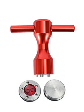 HAUSSEE red 35g putter weight offers mid-range tuning for tempo