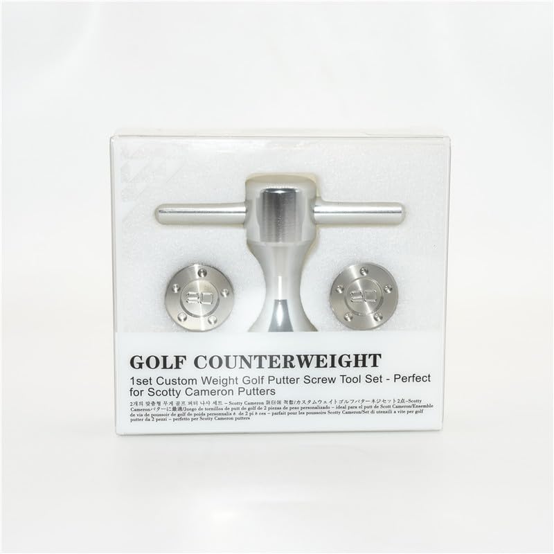 HAUSEE durable silver 15g weight for Newport-style Scotty Cameron setups