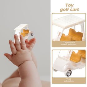 HAWILLOSCH Cake topper mini cart compatible with dessert displays