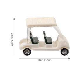 HAWILLOSCH Real mini golf cart set five pieces for creative scenes and display