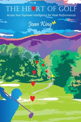 The Heart of Golf cover illustrates peak performance and flow on the course.
