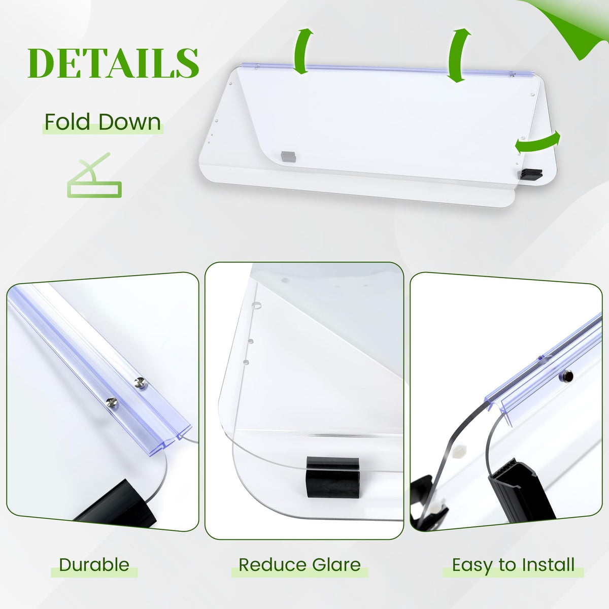 HECASA bolt-on installation provides secure, snug fit.