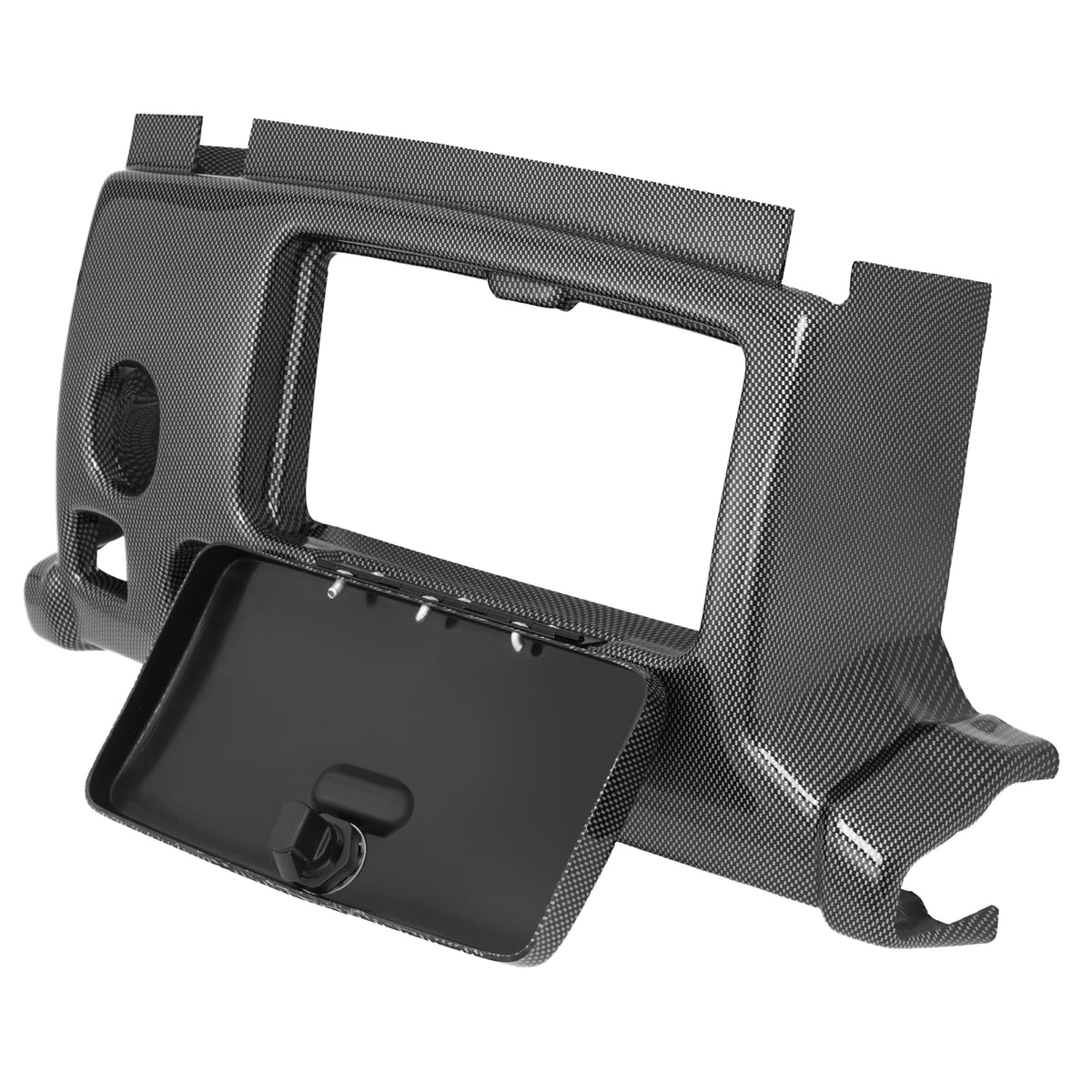 HECASA cup holders integrated into dashboard for easy access.