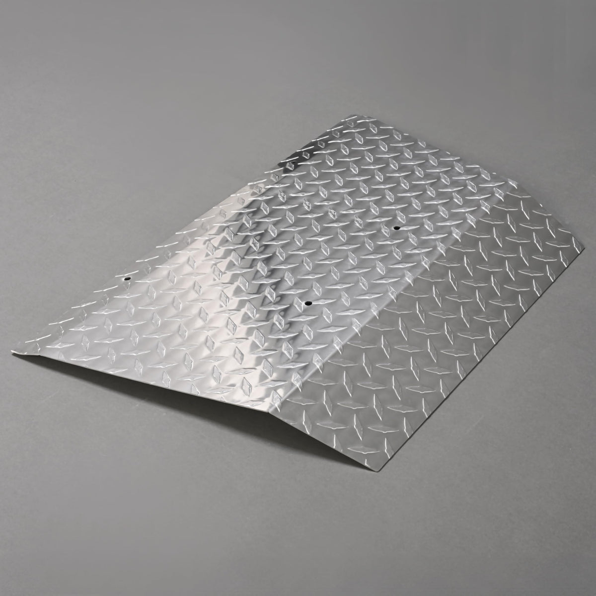 Front view shows shield ready to absorb light impacts on course.