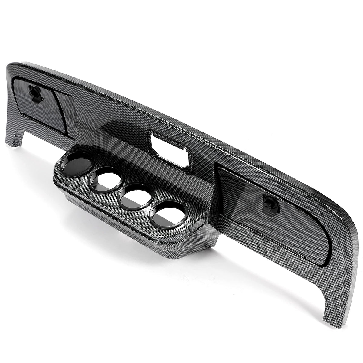 HECASA golf cart dash carbon fiber style adds a premium look