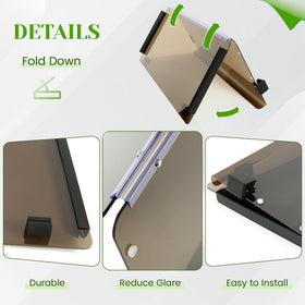 HECASA included hardware ensures quick, secure mounting.