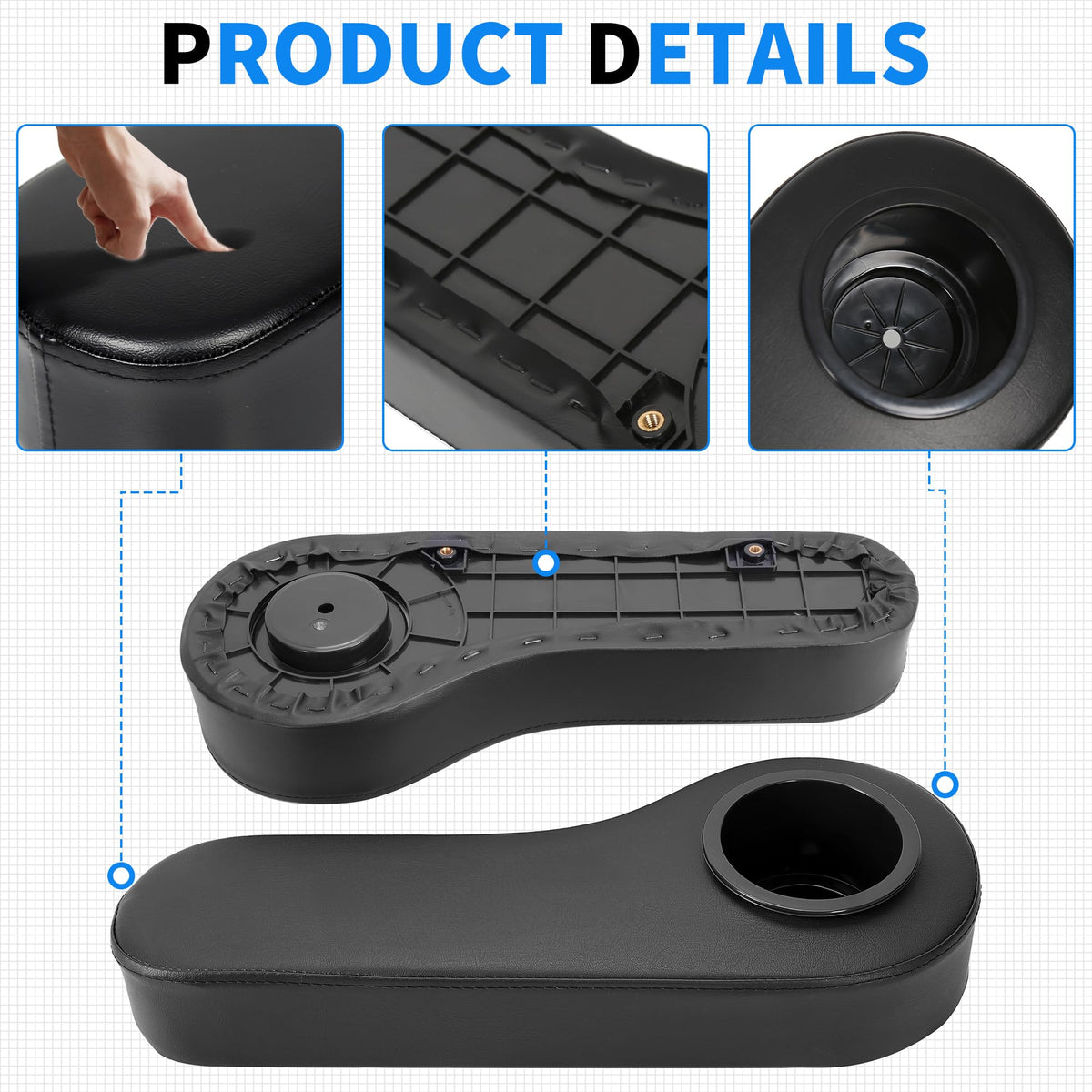 HECASA installation brackets non-drill kit enables quick mounting