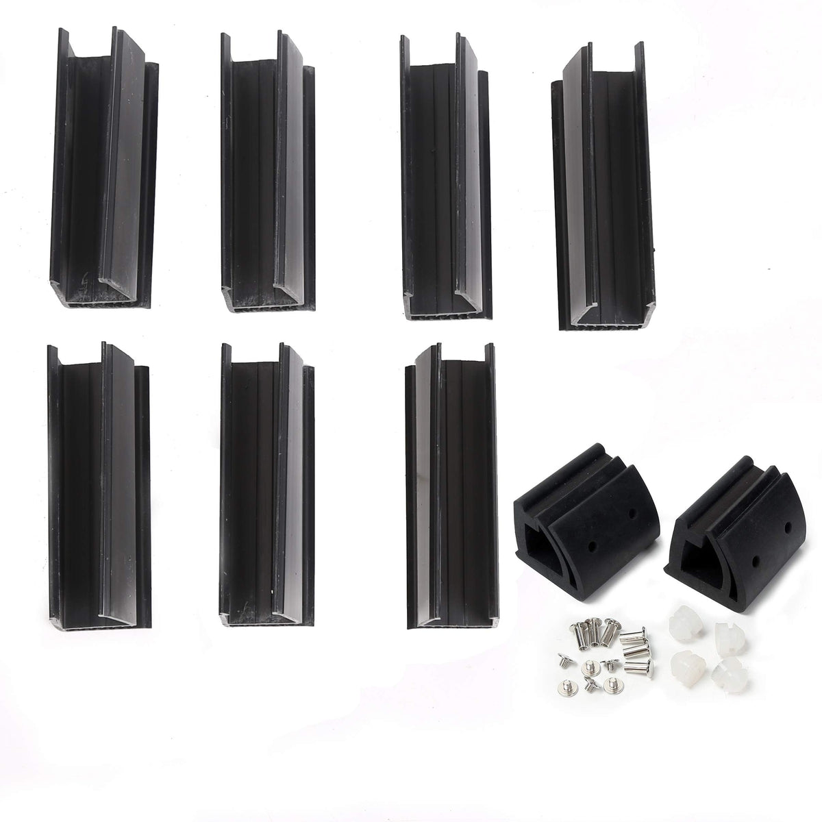 HECASA packaging includes windscreen and hardware for setup