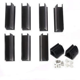 HECASA packaging includes windscreen and hardware for setup