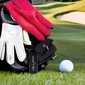 Hellafar Golf bag clip keeps cleaning tools within reach