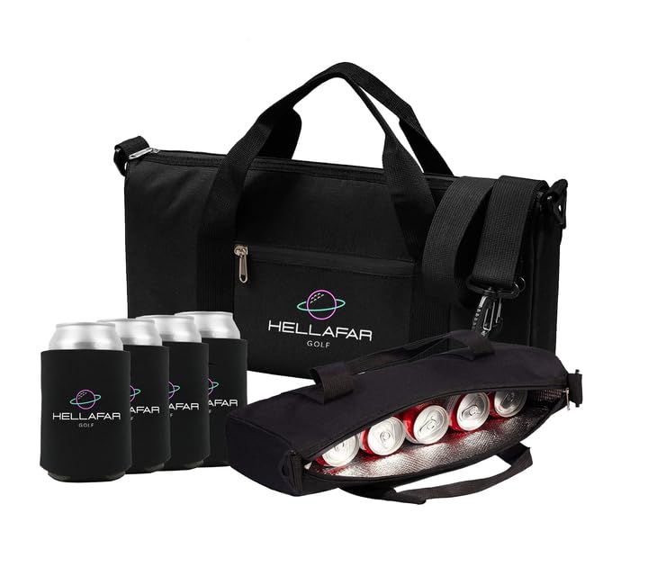 HELLAFAR GOLF groove brush for quick club cleaning on the go