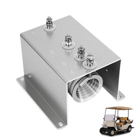 Hemipors 28197G01 resistor assembly front view for EZ-GO Marathon showing reliable power regulation