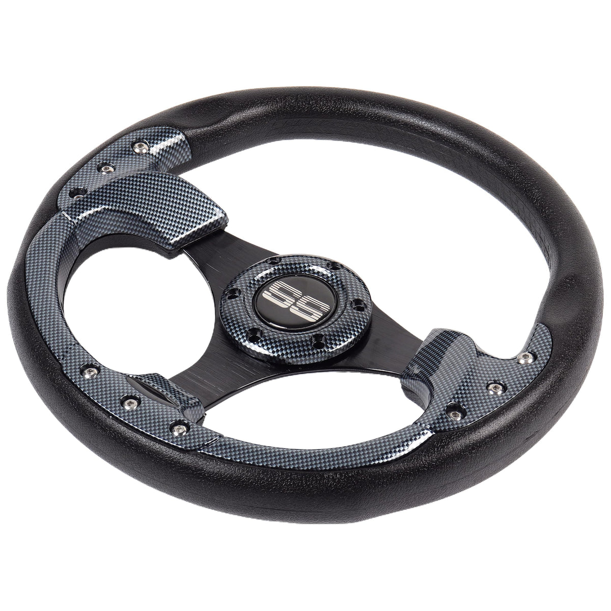 HENKOOLA steering wheel fits Club Car DS and Precedent with proper adapter.