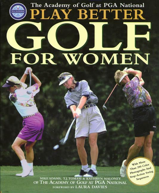 Henry Holt Play Better Golf for Women book cover guiding female players with illustrated, practical guidance.