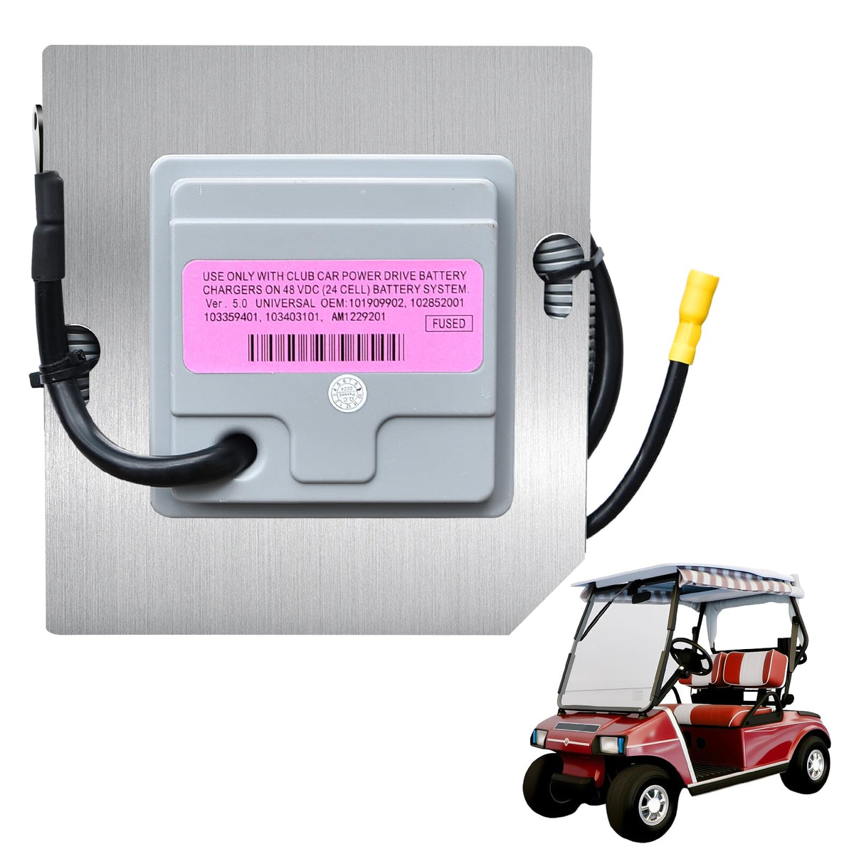 HEOHOU 6-pin OBC front view showing DS compatibility