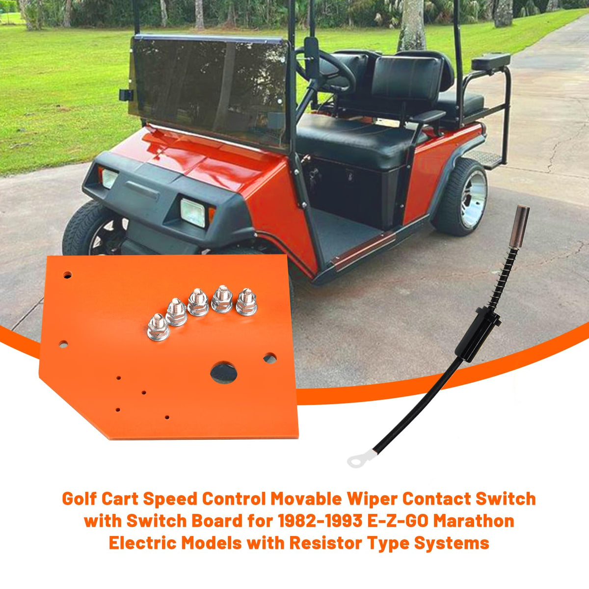 HEOHOU EZGO Marathon X 440 X 444 compatibility diagram for easier installation