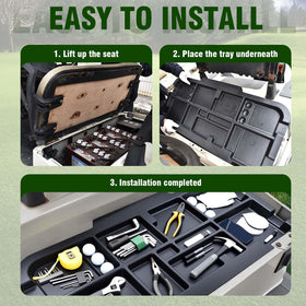 HEOHOU EZGO RXV tray installation demonstrates plug-and-play setup
