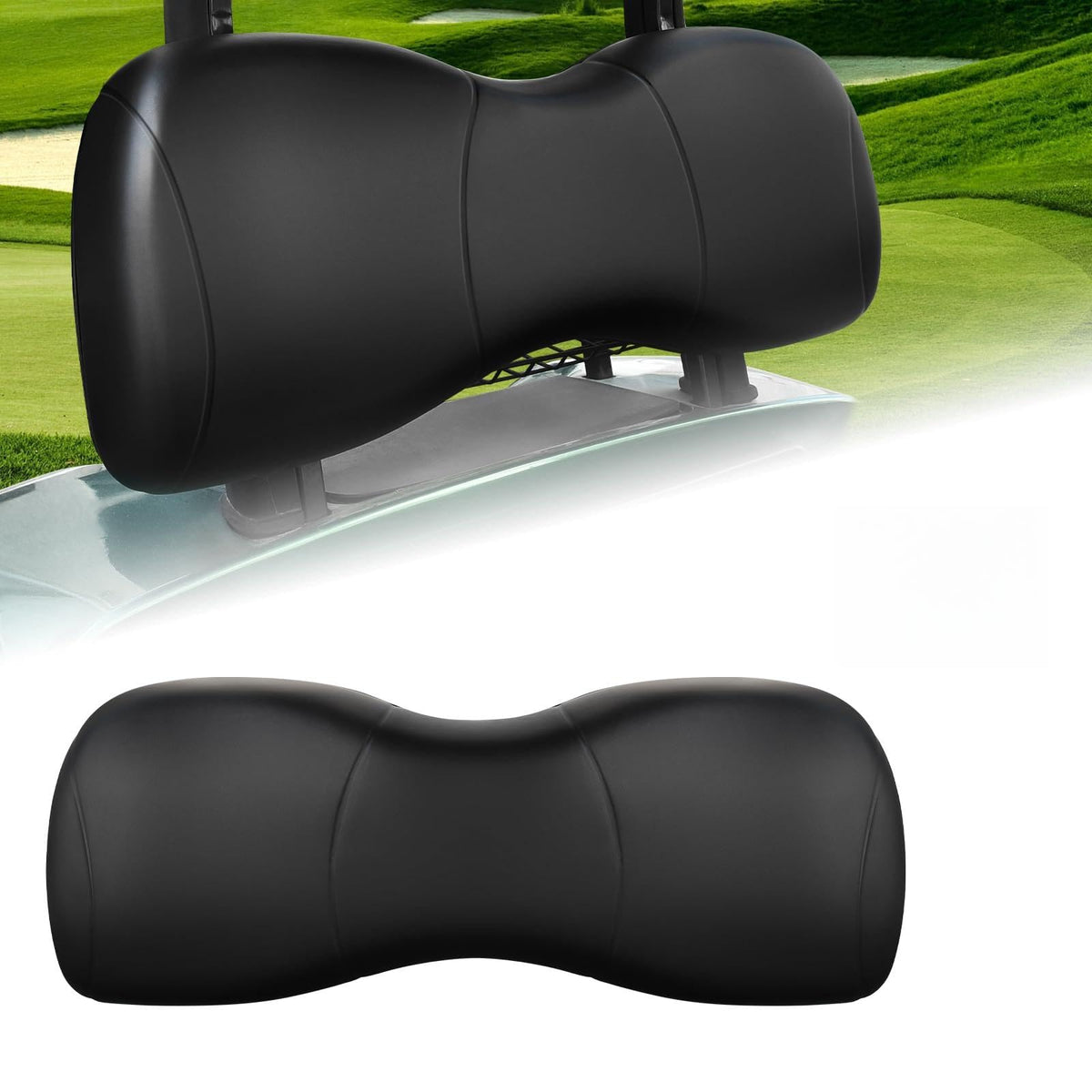 HEOHOU front seat back-rest cushion for Yamaha G29 enhances comfort on golf cart rides