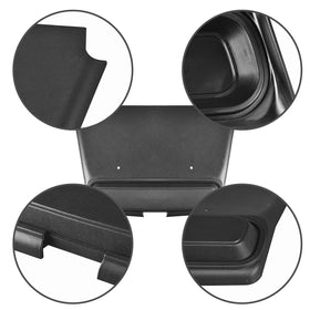 HEOHOU durable plastic shield guards the vehicle’s nose against debris.