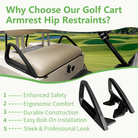 HEOHOU right-replacement arm rest hip restraint for Club Car DS matches OEM design
