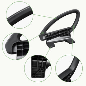 HEOHOU arm rest includes hardware for hassle-free installation
