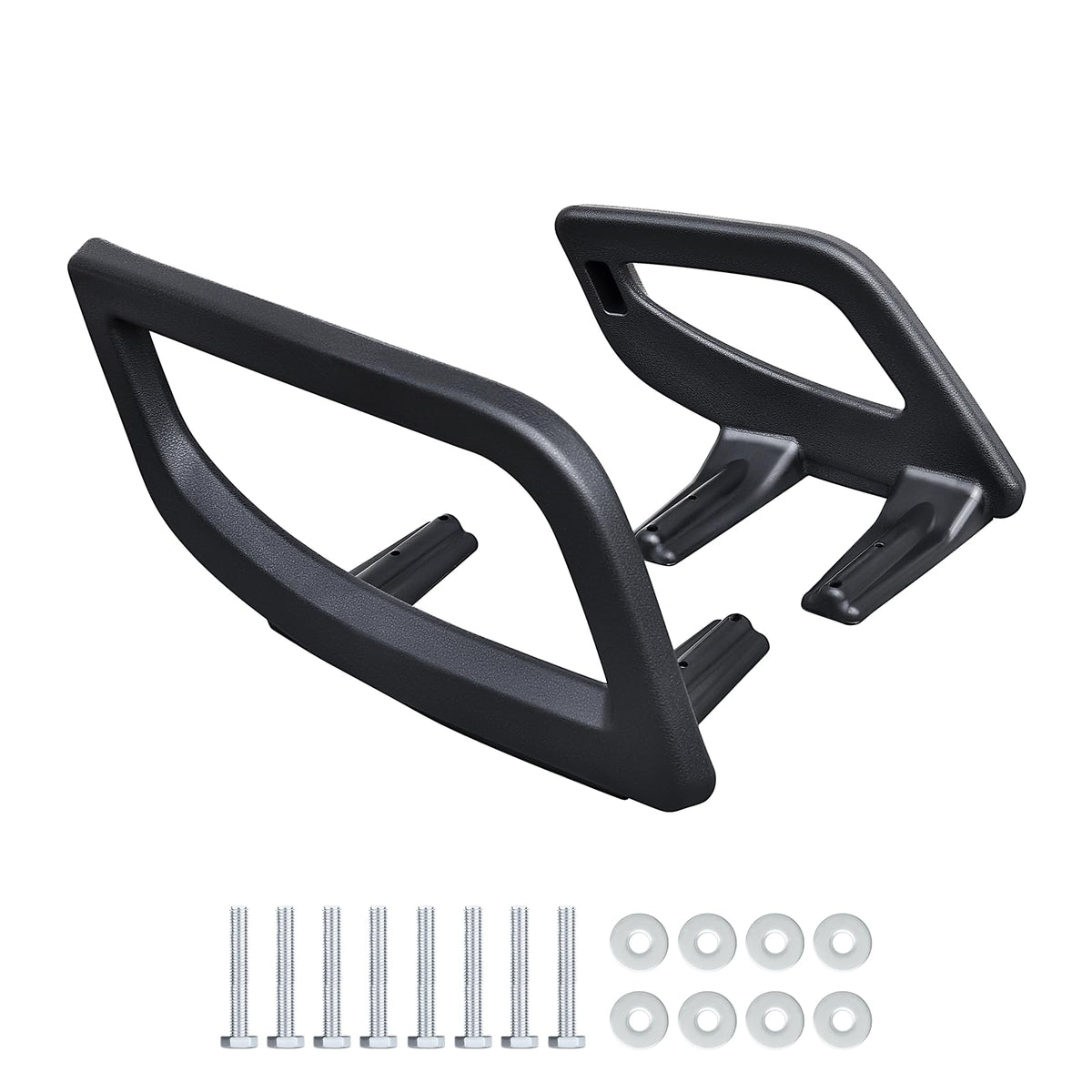 HEOHOU arm rest left side hip restraint on Yamaha G29 enhances stability.