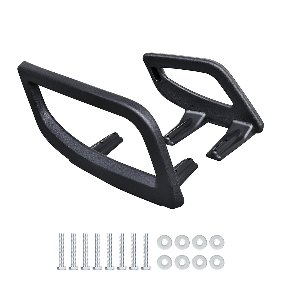 HEOHOU arm rest left side hip restraint on Yamaha G29 enhances stability.