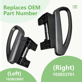 HEOHOU arm rest for Club Car Precedent passenger side adds balance during turns