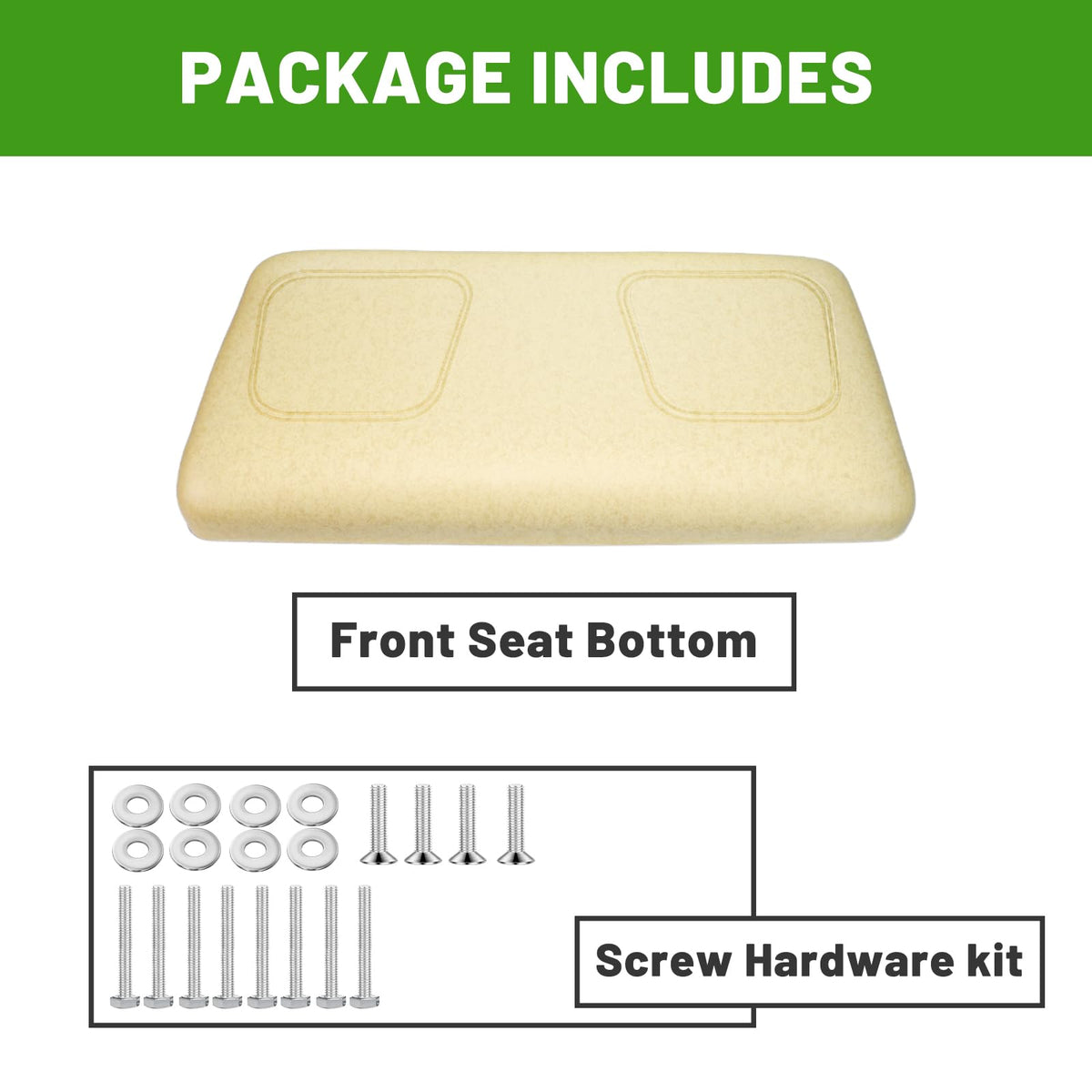 HEOHOU screw hardware kit included, simplifying installation.