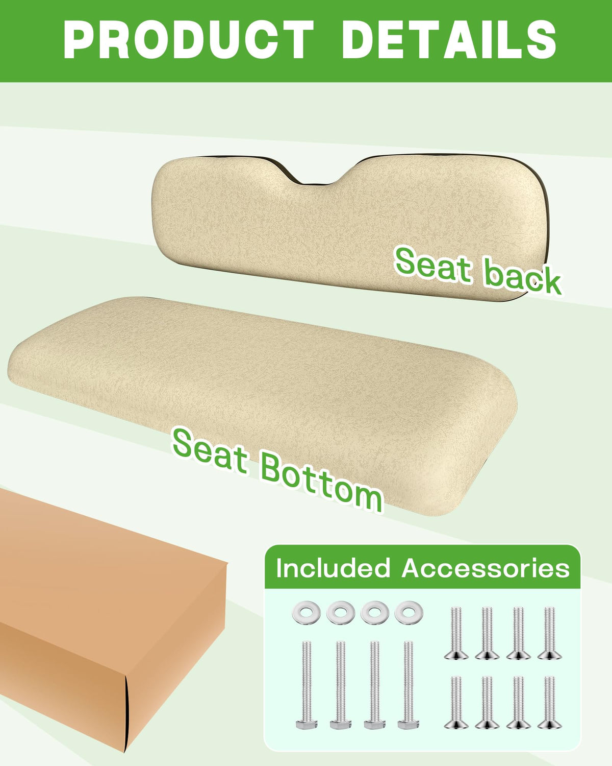 HEOHOU installation hardware kit shows quick, tool-ready DIY replacement