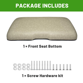 HEOHOU predrilled holes simplify installation on 39.76 by 20.87 inch footprint