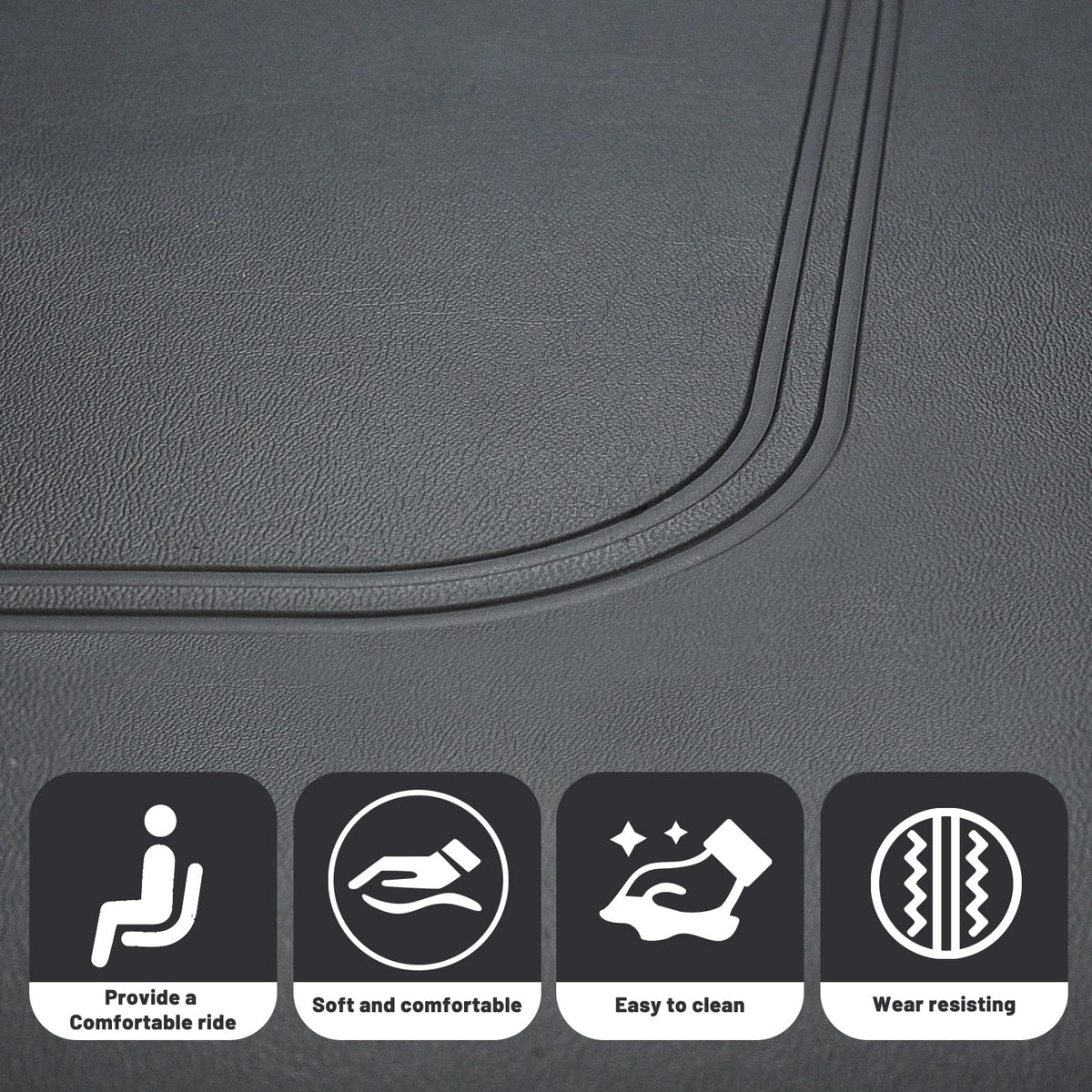 HEOHOU three-layer material design inside cushion for smoother ride